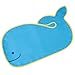 Skip Hop Moby Baby Bath Set, Four Bathtime Essentials - Spout Cover, Bath Kneeler, Elbow Pad, And Bath Mat, Blue