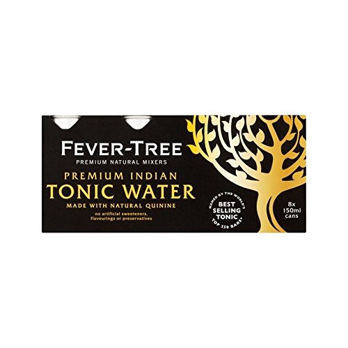 Fever-Tree Premium Indian Tonic Water Cans 8 x 150ml (Pack of 6)