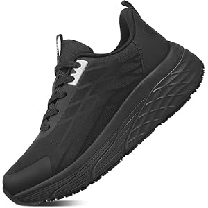 TDIDIS Slip Resistant Work Shoes for Men, Water Resistant Non Slip Chef Sneakers for Restaurant Kitchen Food Service, Comfort