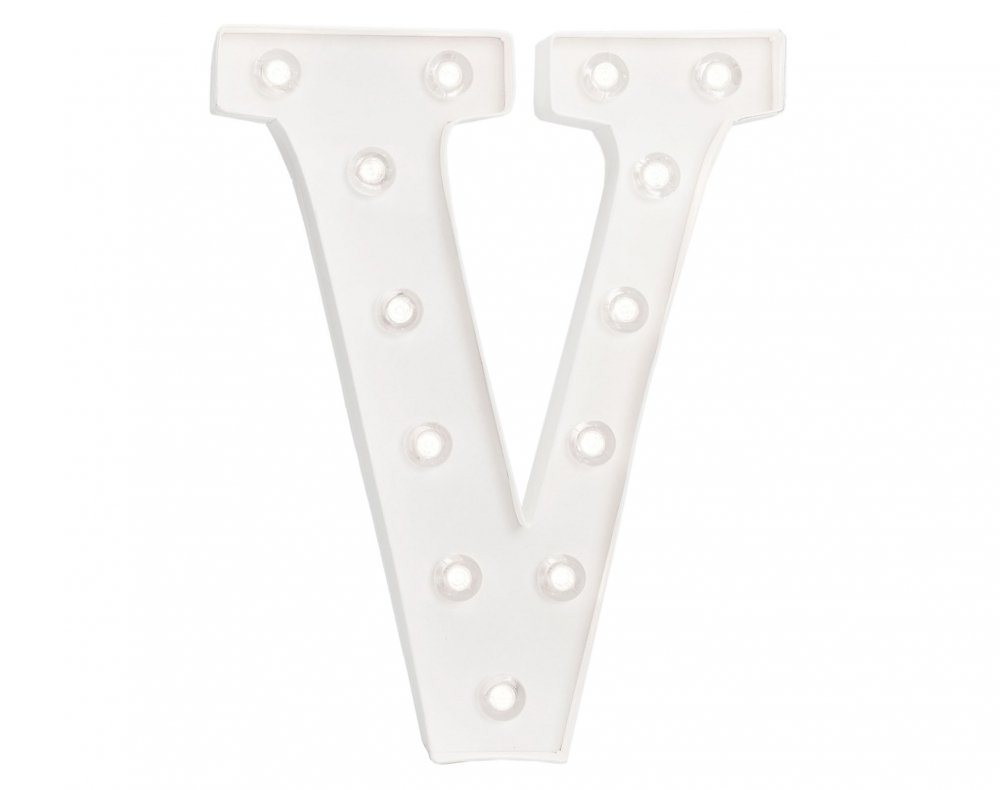 American Crafts Heidi Swapp 10 Inch Marquee Letters Letter V