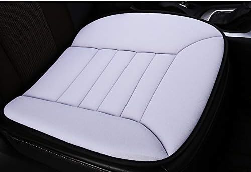 車用 低反発 カーシートクッション 前部座席 シートカバー 自宅 オフィス にも 快適 疲れ解消 グレー 1set