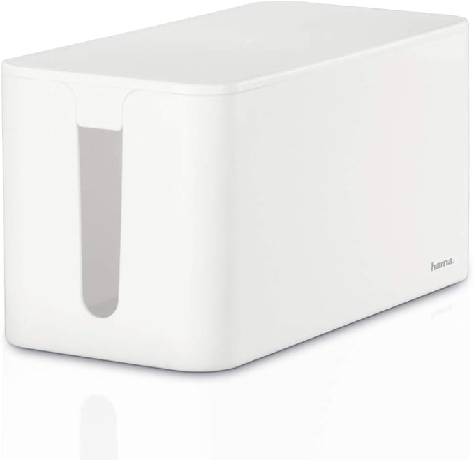 Hama 020661 Caja para cables, Blanco, Estandar: Amazon.es: Electrónica