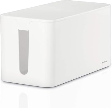 Hama 020661 Caja para cables, Blanco, Estandar: Amazon.es: Electrónica