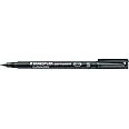 Lumocolor Permanent Marker Superfine Black
