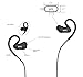 AYL Bluetooth Headphones Sweatproof Running - Wireless Earbuds Sport, Richer Bass Stereo in-Ear Earphones w/Mic, Noise Cancelling Headsets with Wireless Headphones Buds (Black)