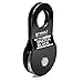 Snatch Block 8 Ton by Vault Cargo – Double The Capacity of Your Winch and Recover Vehicles with Ease – Rugged Pulley System to Pair with Shackles and Tree Saver Tow Straps During Vehicle Recovery