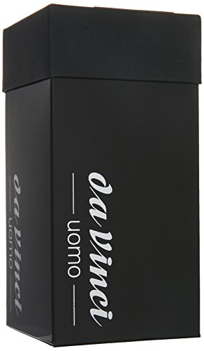 da Vinci Shaving Series 292 UOMO Silvertip Shaving Brush, Badger Hair with Ivory Ringed Handle, 25mm, 70 Gram