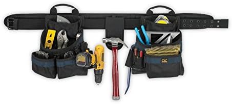 CLC Custom LeatherCraft 2602 17 Pocket 4 Piece Framers Ballistic Combo