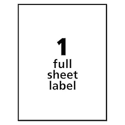 Avery Self-Adhesive Removable Laser Id