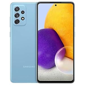 Samsung Galaxy A72 (SM-A725M/DS), Dual SIM 4G, International Version (No US Warranty), 128GB, Blue – GSM Unlocked