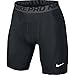 NIKE Men's Pro Shorts, Black/Dark Grey/White, Medium