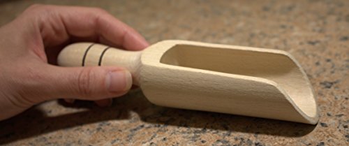 Wooden Scoop 1x6 3/4" (17cm)