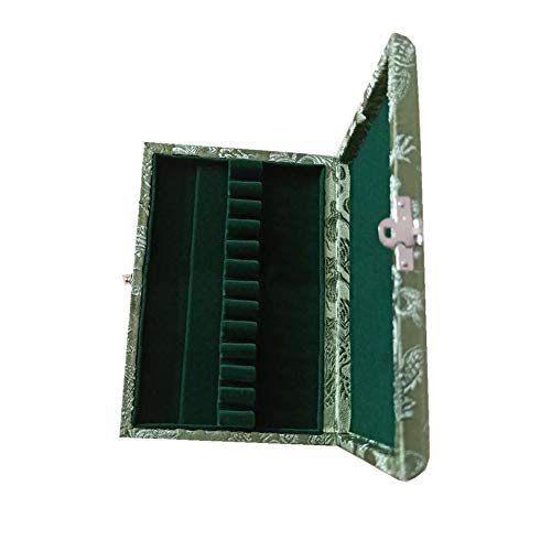image for Loghot Wooden Silk Oboe Reed Case Holder Box Protector for 12pcs Oboe 