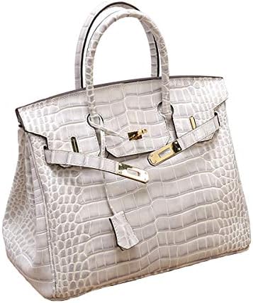 2019 SHRJJ Ladies Europe and America Genuine Leather Crocodile Pattern Platinum Package Fashion Wild Shoulder Bag Female Bag Handbag Dinner Purse