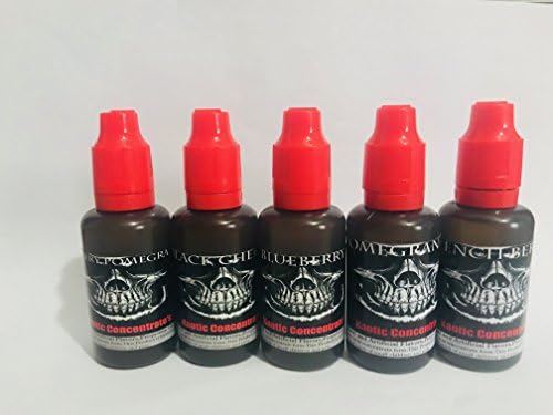 Kaotic's Fruit Flavor Concentrates 5 Pack
