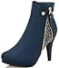 Dream Pairs Women's Cecile Platform High Heel Ankle Booties