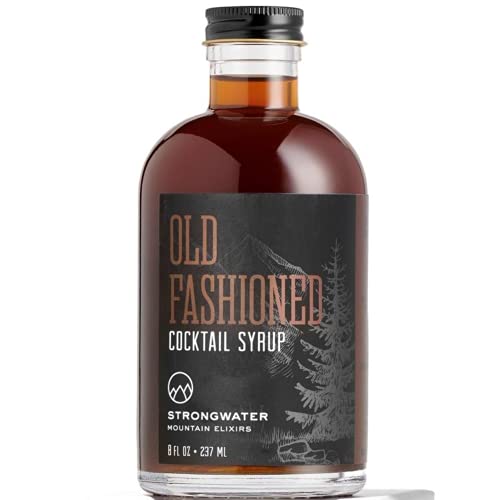Strongwater-Old-Fashioned-Syrup-Makes-32-Cocktails-Non-Alcoholic-Craft-Cocktail-Mixer-Handcrafted-Old-Fashioned-Mix-with-Bitters-Organic-Demerara-Sugar-Just-Add-Bourbon-or-Whiskey