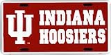 (6x12) Indiana Hoosier NCAA Tin License Plate