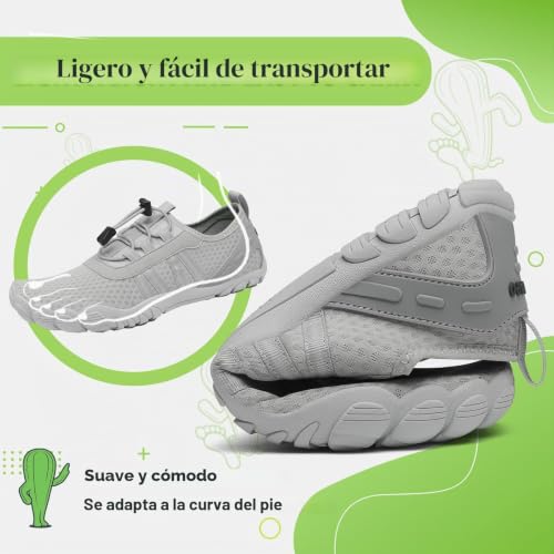 SAGUARO Water Shoes Men Women Shoes Shoes Beach Surf Swimming Quick Dry Barefoot Shoes GR.36-48
