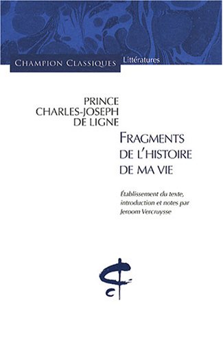 Fragments de l'histoire de ma vie