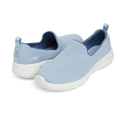 Skechers Women's Low-Top Slip On Trainers, Lt Blue