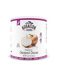 Las granjas de augason dehydrated cebollas # 10 Ca