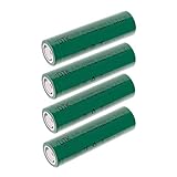DTK 18650 Battery 3.7V 3000mAh Li-ion Rechargeable High Drain Batteries Flat Top < 4 Packs >