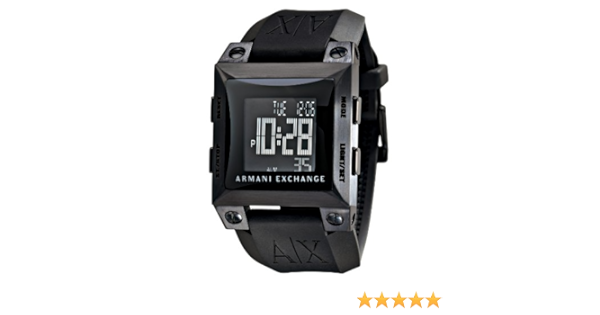 armani exchange watch digital