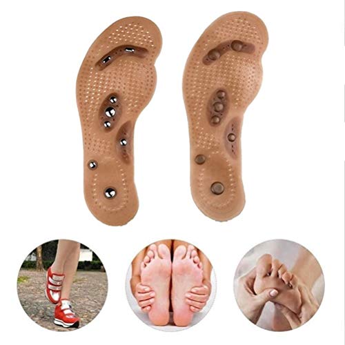LQT Ltd Foot Massager Magnetic Therapy Thener Foot Massage Pads Clean Health Slimming Pain Acupuncture Insoles Shoe mat Foot Care Pad