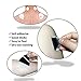 Tens Unit Electrode Pads Snap on Reusable Self-Adhesive Replacement Massage Pads Pack of 20(10 pairs） SUNMAS Brand