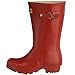 Hunter Boy's Original Kids Military Red Knee-High Rubber Rain Boot - 13M
