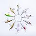 10Pcs of Life-like Swimming as Life Fish Swimbait Bass Bait Hard Fishing Lure (10PC)