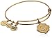 Alex and Ani Womens Because I Love You A18BILY01RG Aunt Charm Bangle Bracelet, Rafaelian Gold, Expandable