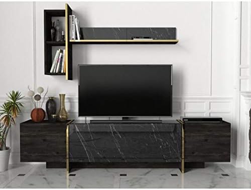 Tv Table Riyadh Veyron Tv Model, TV Table with multiple Drawers and Shelf, Modern touch ...