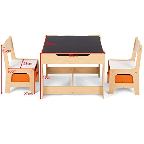 costway kids table and chairs
