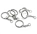 Rockin Beads Brand, 28 1 Inch Key Chains & Key Rings Nickel Steel Tone