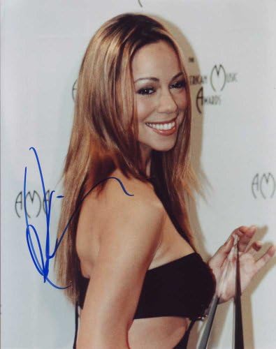 Mariah Carey in-person autographed photo