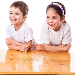 Biubee 108 Pcs Clear Jigsaw Puzzle- Practically