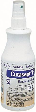 10 x F Cutasept ® AN Antiseptic Spray Bottle 250 ml