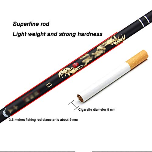 Angelrutenhalter Ultrafeine Angelrute Hand Rod Ultra-light ultra-harte Carbon-Angelrute mit bequemem Kürbis-förmigen… – Bild 4
