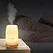 AUKEY Essential Oil Diffuser, 100ml Frosted Glass Ultrasonic Diffuser for Aromatherpay with Color Changing LED Lights and Auto Shut-off