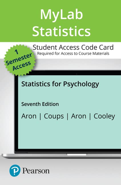 Statistics For Psychology Access