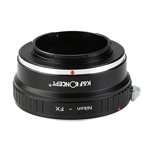 K&F CONCEPT Bague Adaptation Objectif Nikon-FX Adaptateur de Monture pour Monter Objectif Nikon à Caméra Fujifilm FX en Métal - Image 3