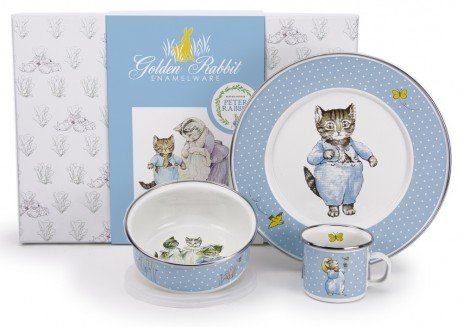 Golden Rabbit 3 Piece Child Set Tom Kitten