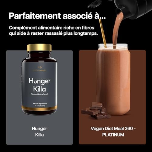Protein Works | Vegan Diet Meal 360 - Platinum, Chocolat Onctueux, 1kg