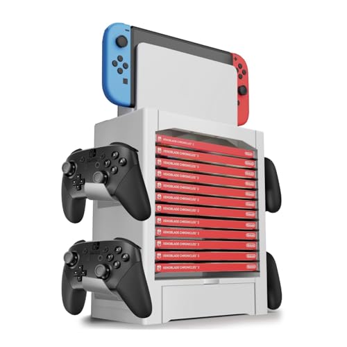 TNP Switch Organizer Station Game Storage Tower