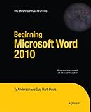 Beginning Microsoft Word 2010 (Expert's Voice in Office)
