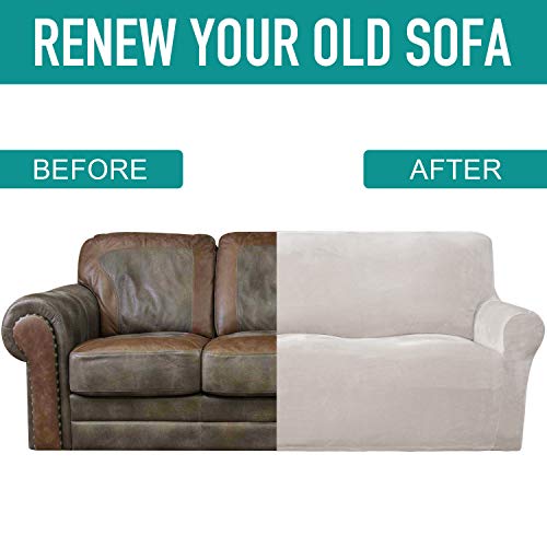 image for Rose Home Fashion RHF Velvet Loveseat Slipcover Slipcovers for Couches