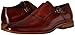 STACY ADAMS Men's Dinsmore Plain Toe Monk Strap Slip-On Loafer, Cognac, 11 M US