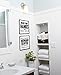 Modern Digital Set of 6 Funny Bathroom Quotes Posters 8 x 10 Inches Bathroom Art Prints